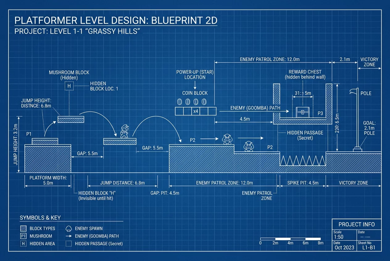 Level 1-1 Blueprint
